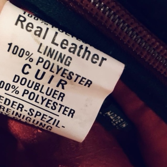 Vintage JAMIN LEATHER Fringe Motorcycle Jacket - Picture 9 of 12